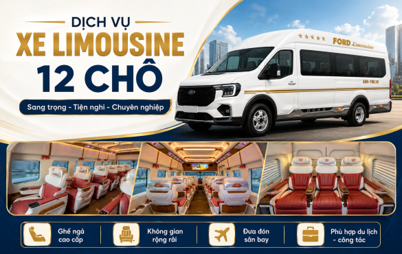 Dịch Vụ Thuê Xe Limousine 12 Chỗ