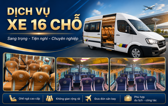 Dịch Vụ Thuê Xe 16 Chỗ